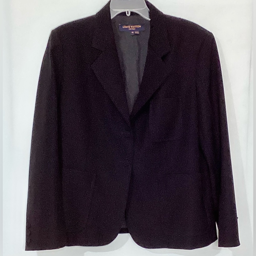 Louis Vuitton Classic Black Women's Uniform Blazer Jacket